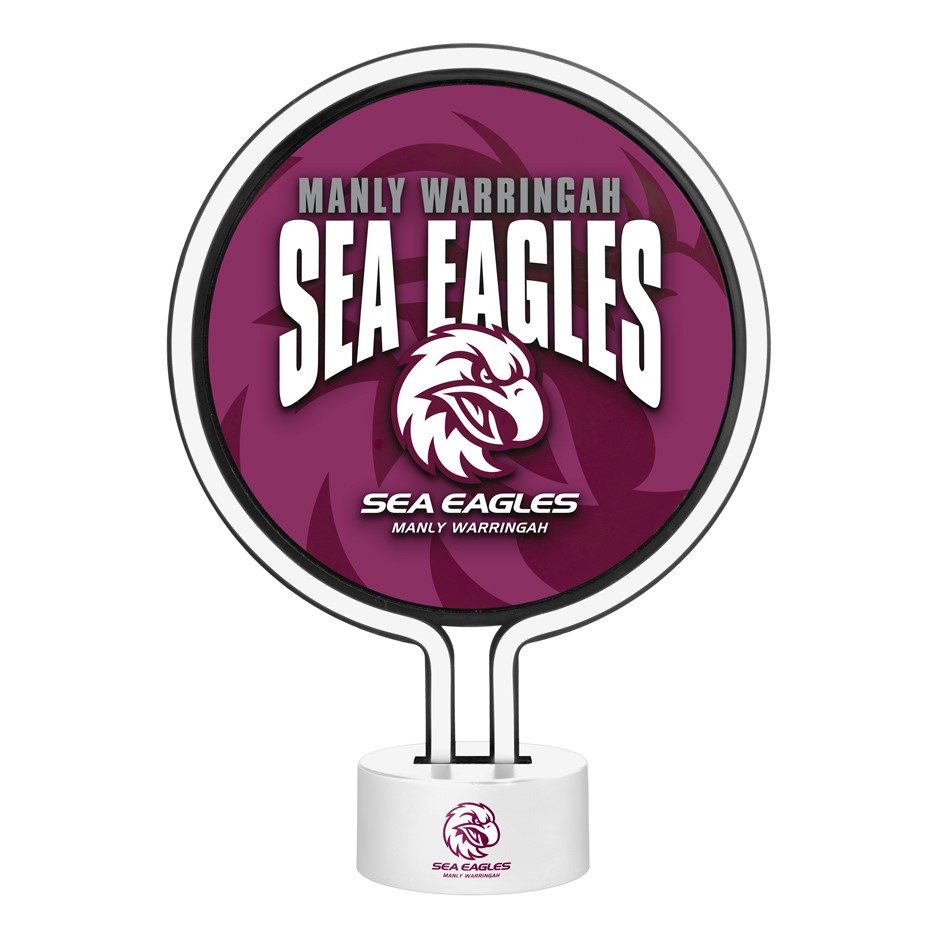 NRL Manly Warringah Sea Eagles Neon Light