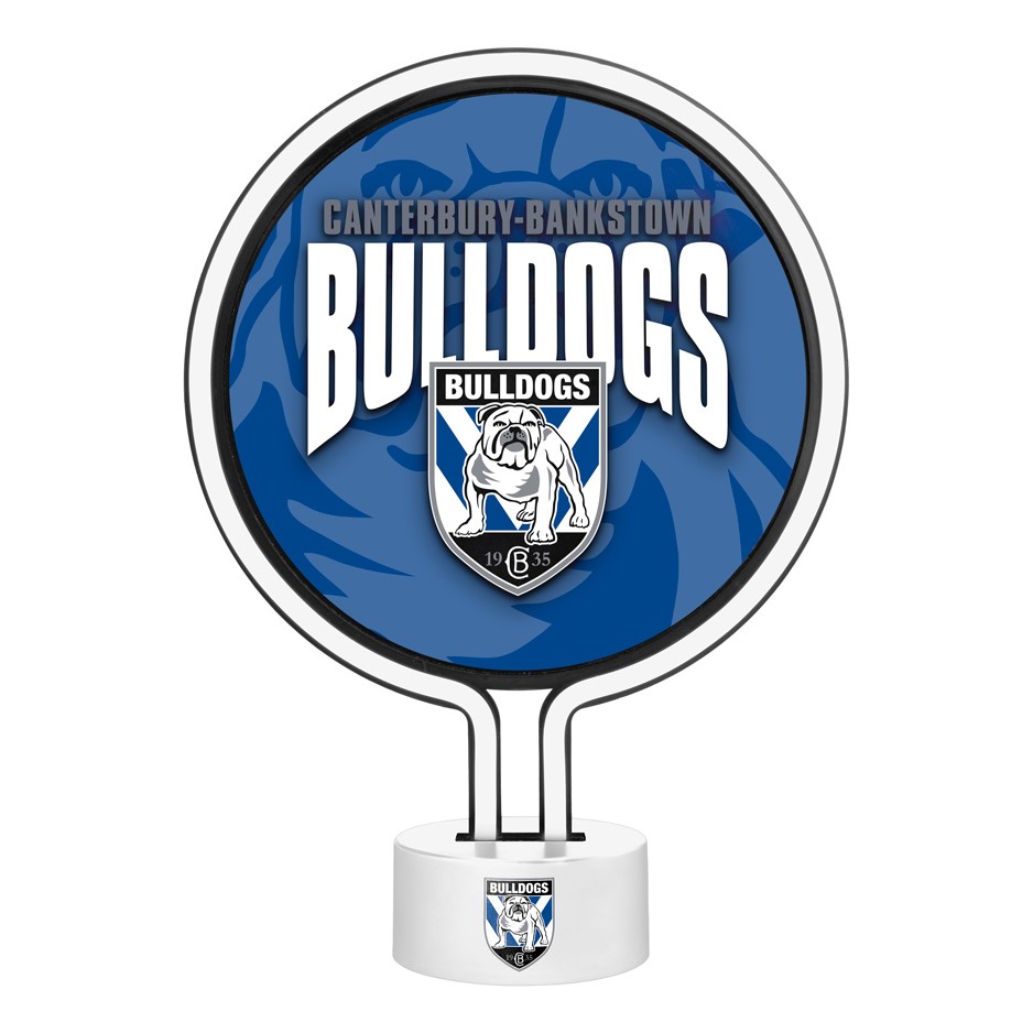 NRL Canterbury-Bankstown Bulldogs Neon Light