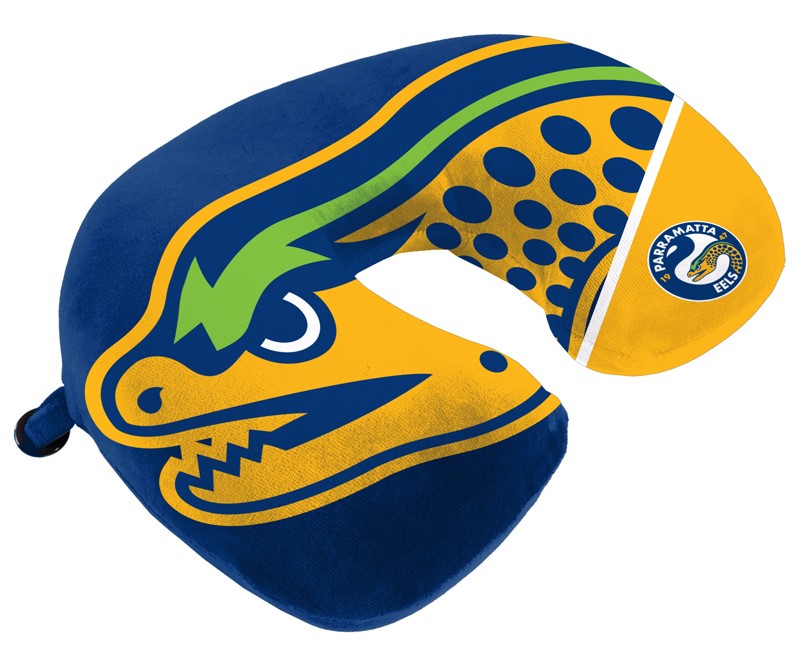 NRL Parramatta Eels Travel Pillow