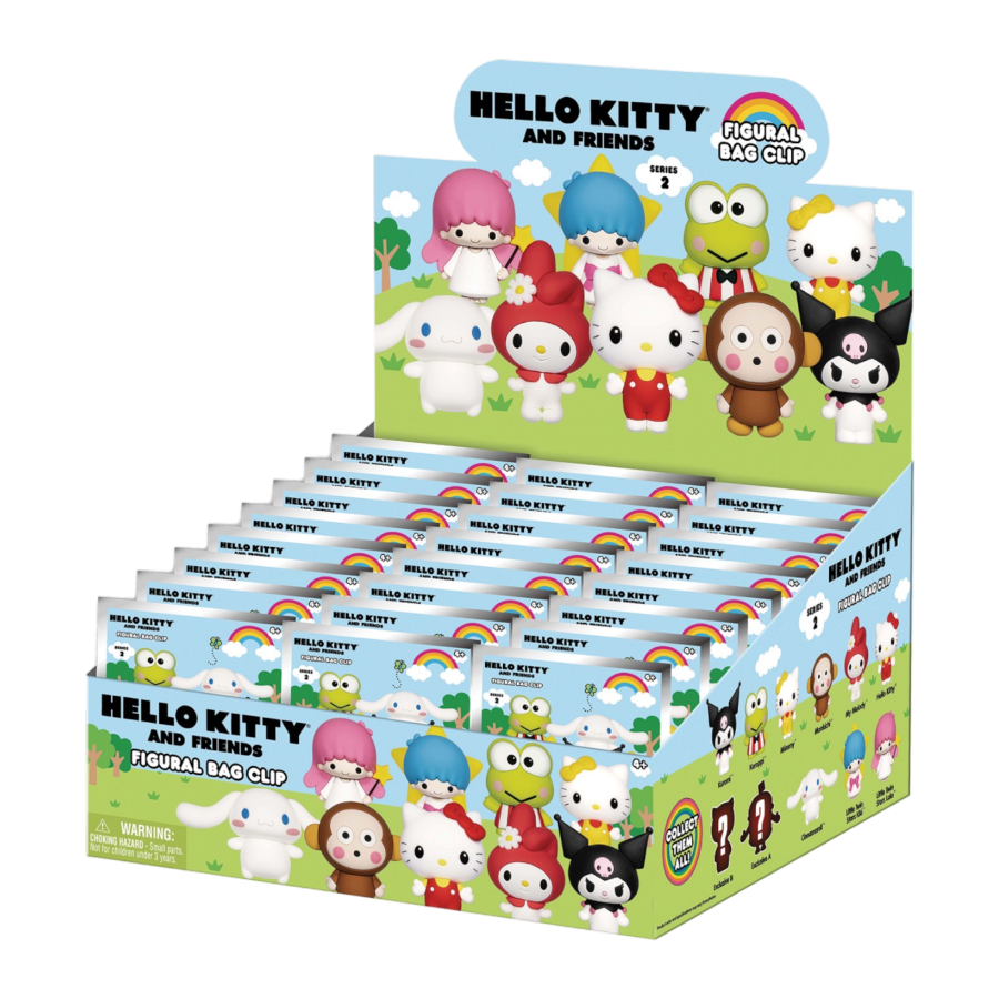 Sanrio Hello Kitty and Friends - Hello Kitty 3D PVC Bag Clips Blind Bag (Series 2)
