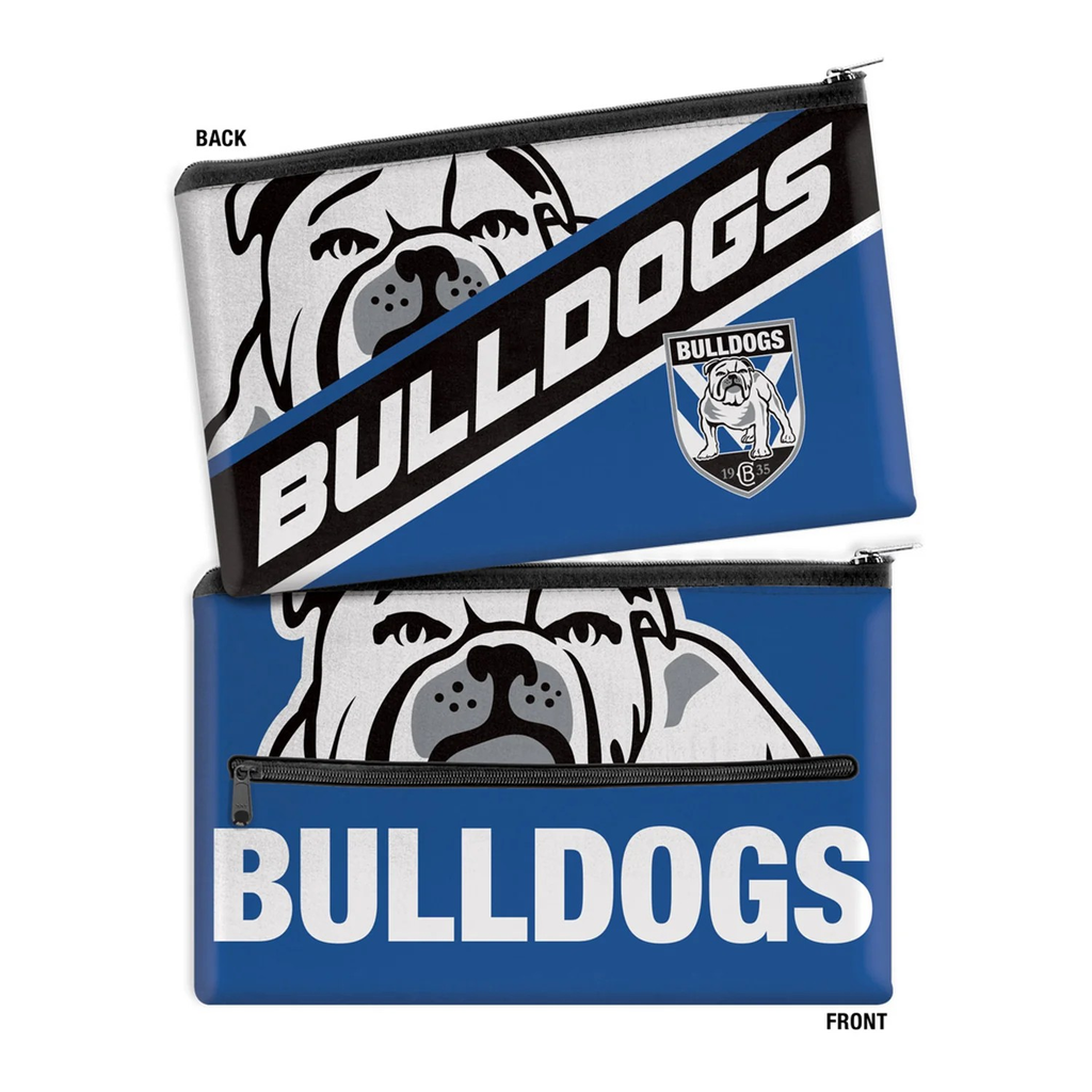 NRL Canterbury-Bankstown Bulldogs Large Neoprene Pencil Case