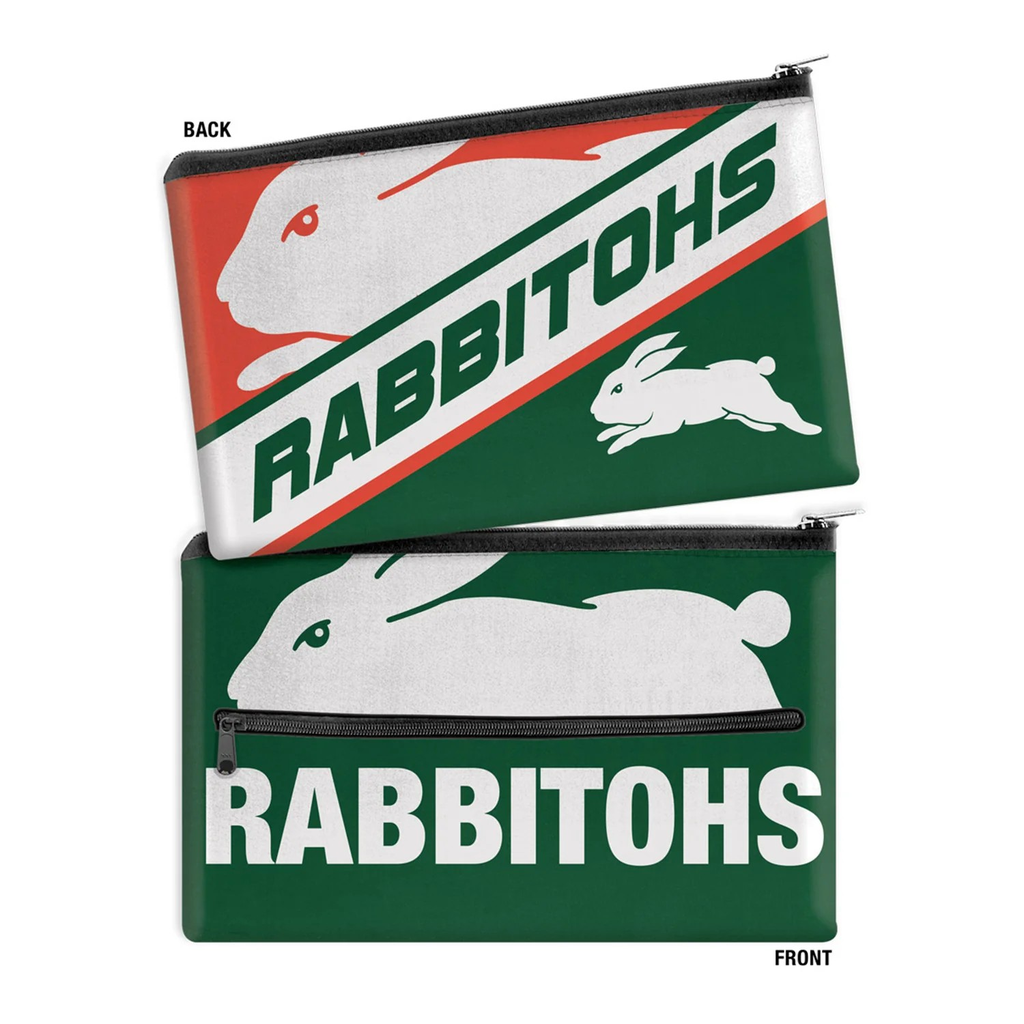 NRL South Sydney Rabbitohs Large Neoprene Pencil Case