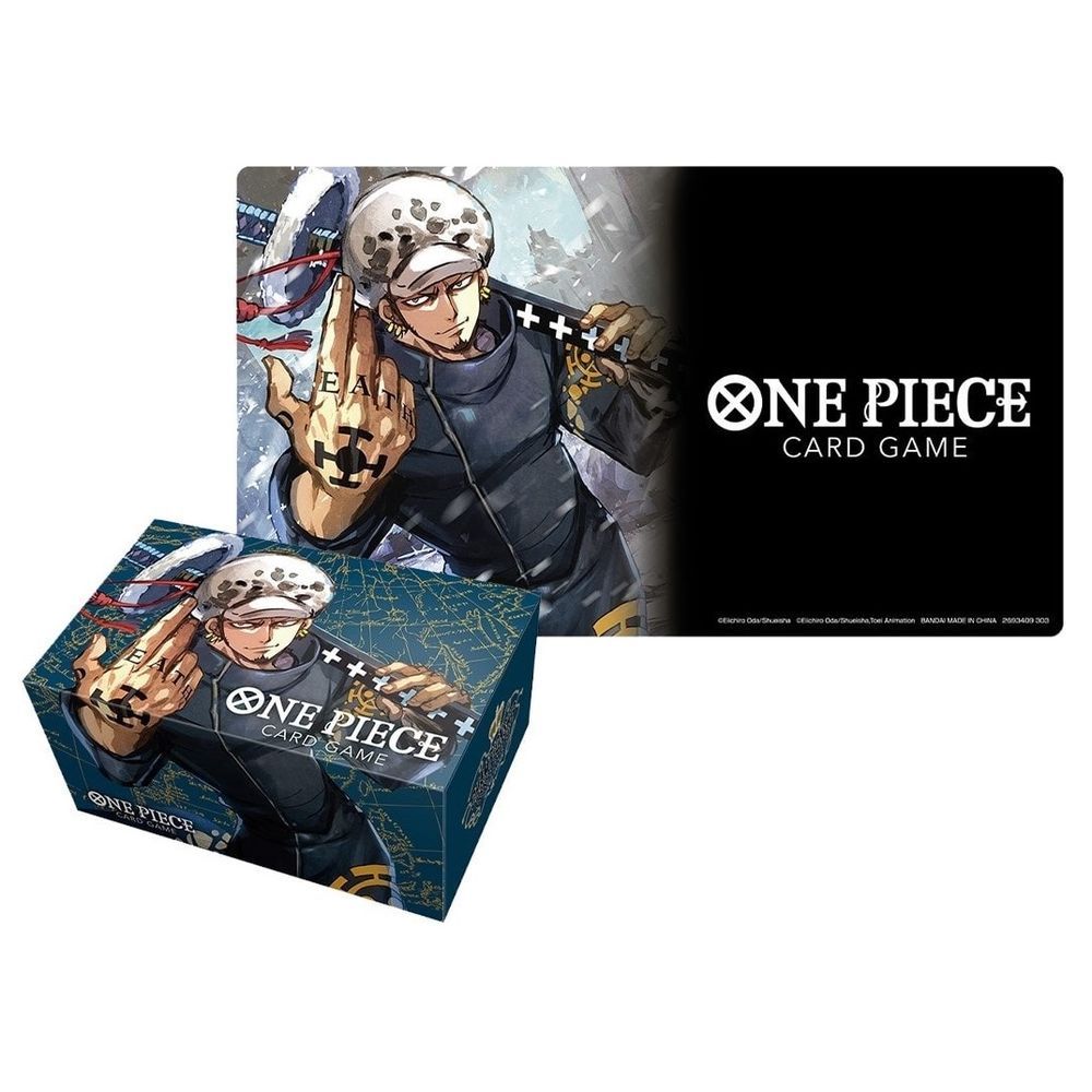 One Piece Card Game: Playmat & Storage Box Set - Trafalgar Law
