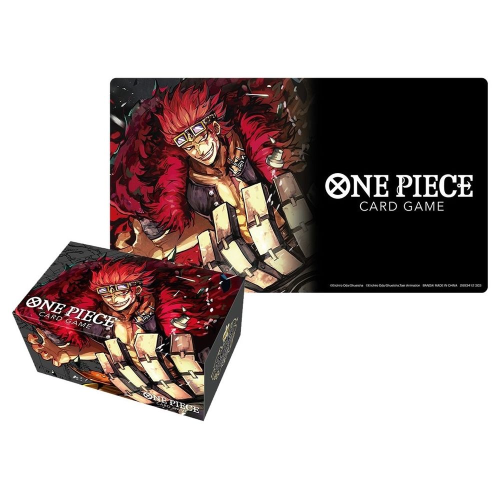 One Piece Card Game: Playmat & Storage Box Set - Eustass Captain Kid