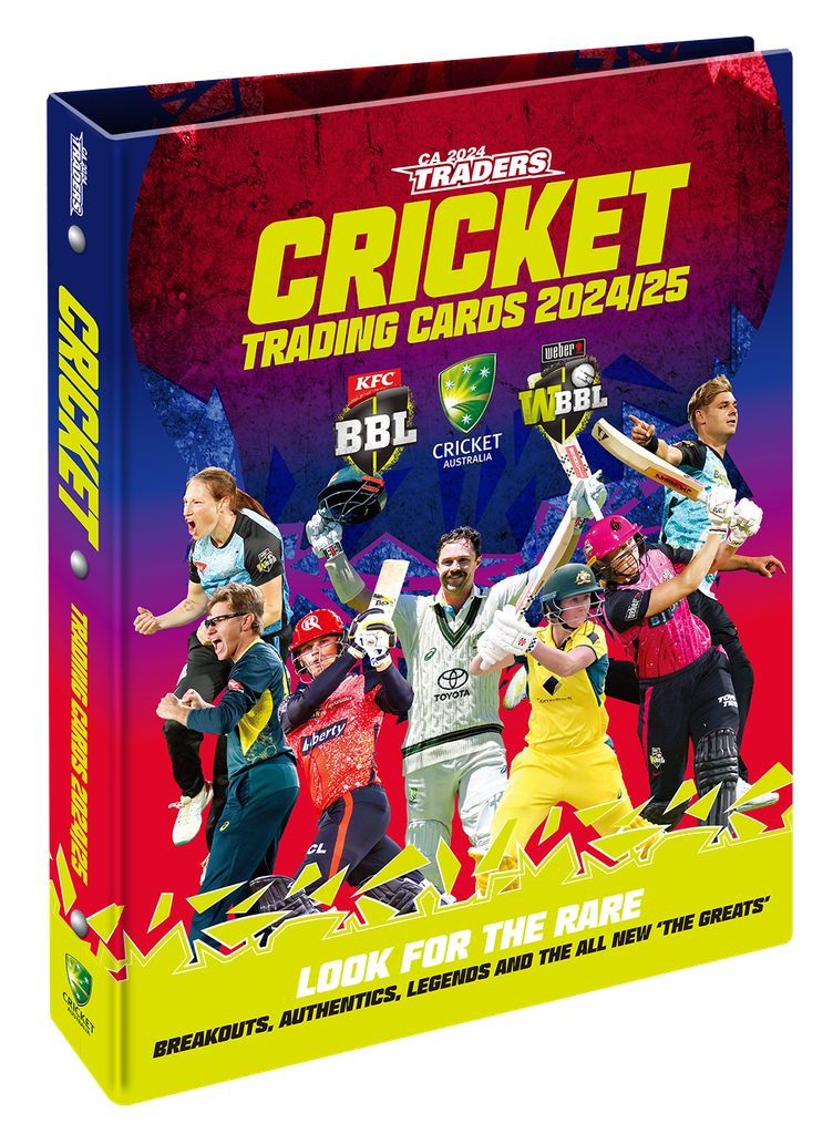 Cricket Australia Traders 2024/2025 Trading Cards Album