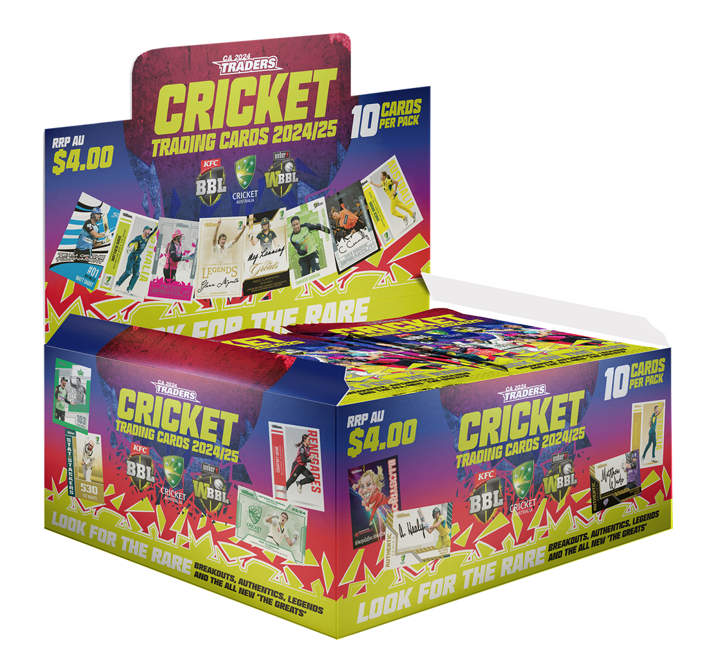 Cricket Australia Traders 2024/2025 Trading Cards Sealed Box