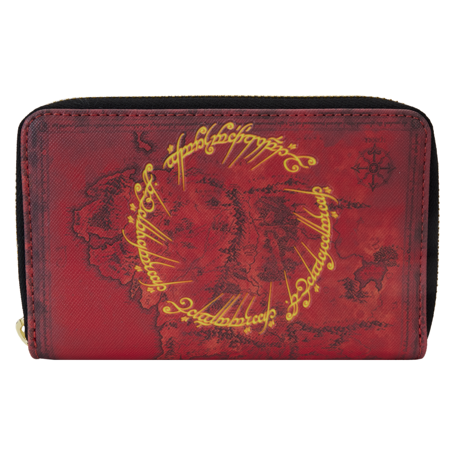 The Lord of the Rings The One Ring Loungefly Zip Around Wallet