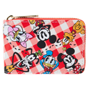 Mickey & Friends Picnic Loungefly Accordion Wallet