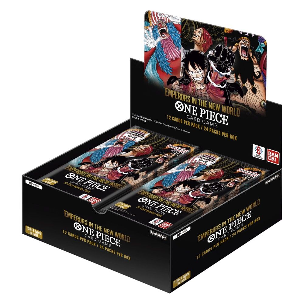 One Piece Card Game: Emperors in the New World [OP-09] - Sealed Booster Box