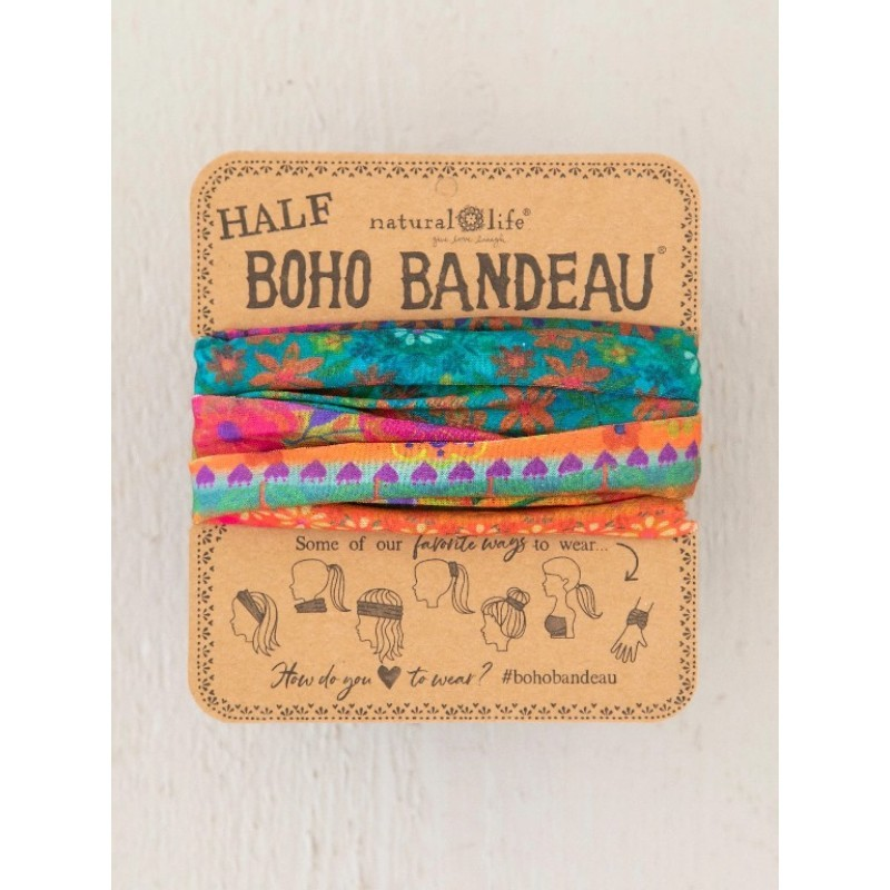 Boho Bandeau - Half Bright Border