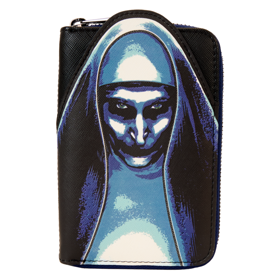 The Nun Cosplay Glow Loungefly Zip Around Wallet