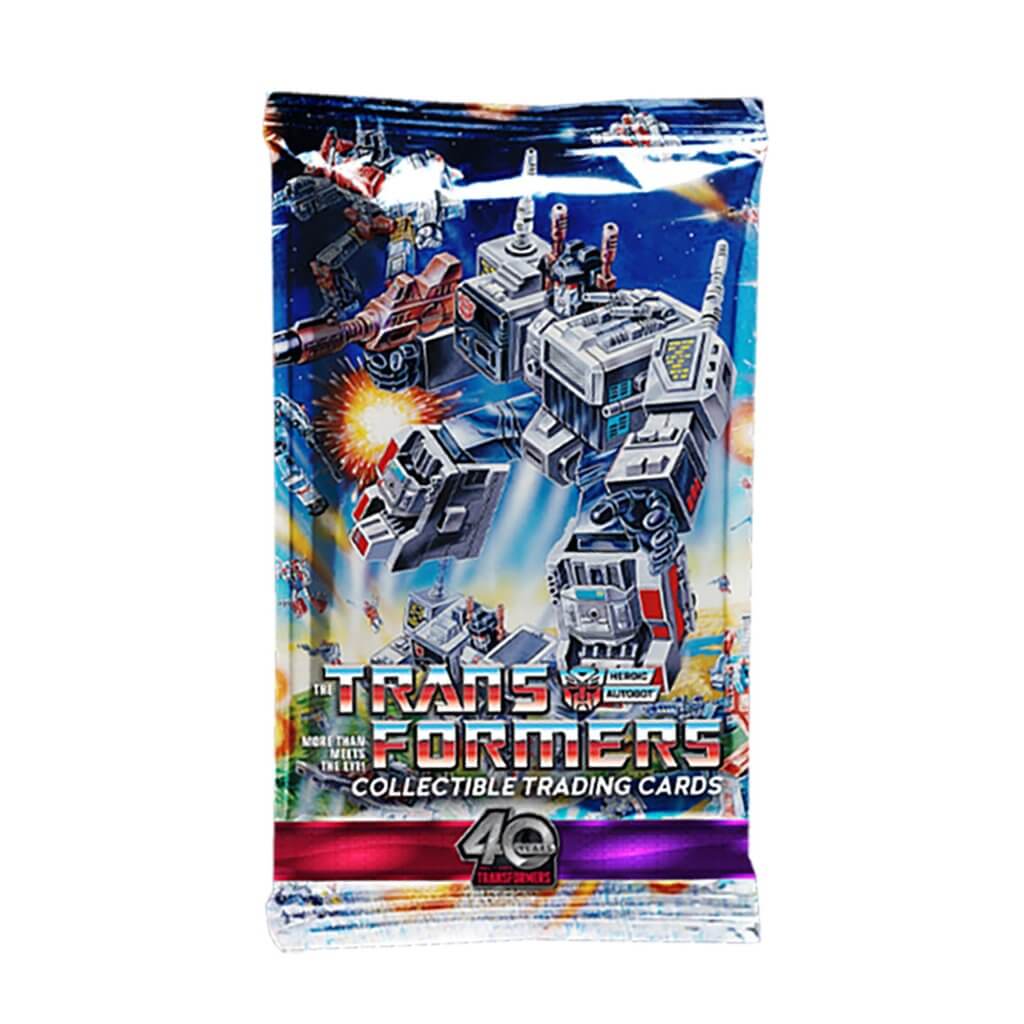 Transformers Collectible Trading Cards - 40th Anniversary Booster Pack