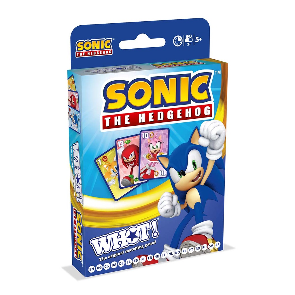 Whot! Card Matching Game - Sonic The Hedgehog Edition