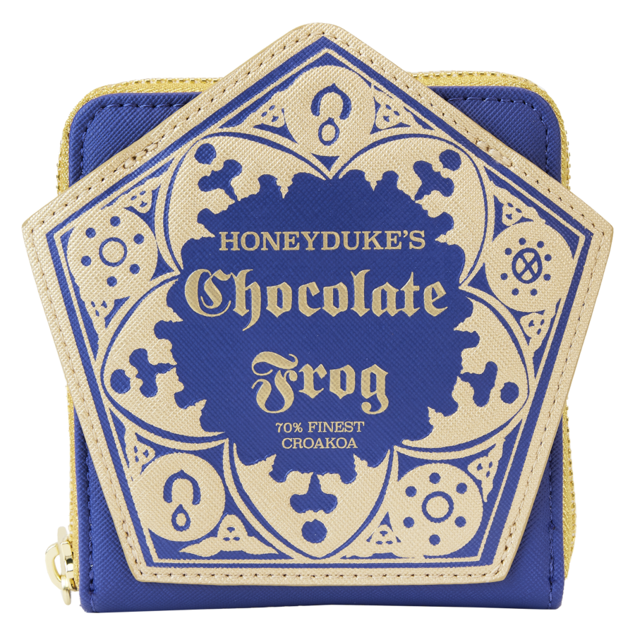 Harry Potter Chocolate Frog Box Loungefly Zip Wallet