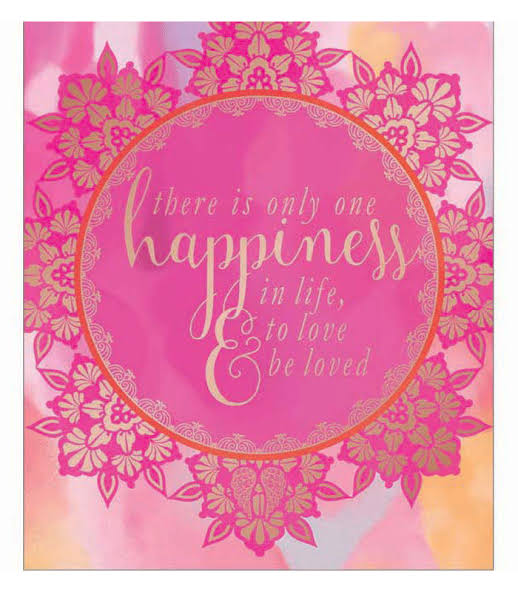 MINI NOTE CARD-LOVE AND BE LOVED