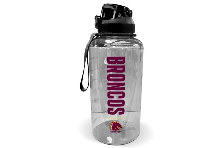 NRL Brisbane Broncos 3.7L Tritan Drink Bottle