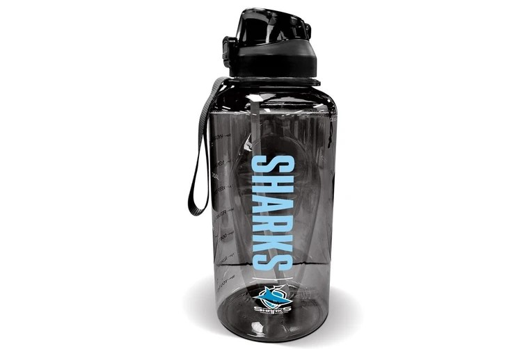 NRL Cronulla-Sutherland Sharks 3.7L Tritan Drink Bottle