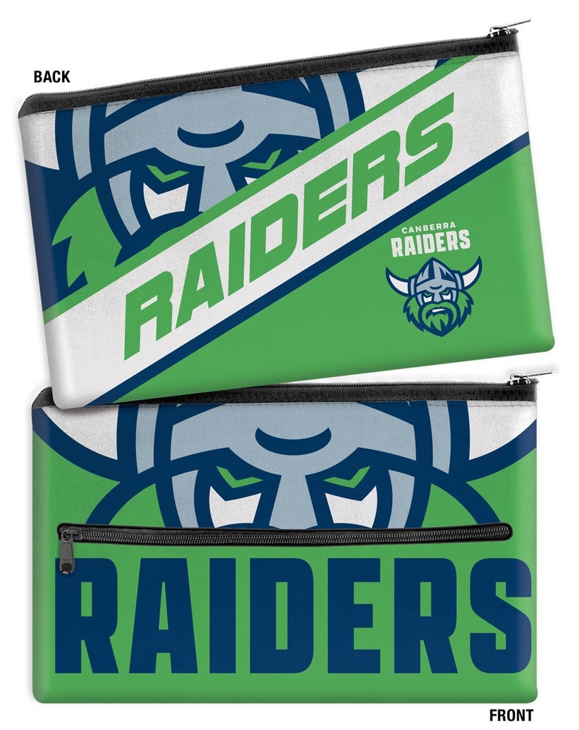 NRL Canberra Raiders Large Neoprene Pencil Case