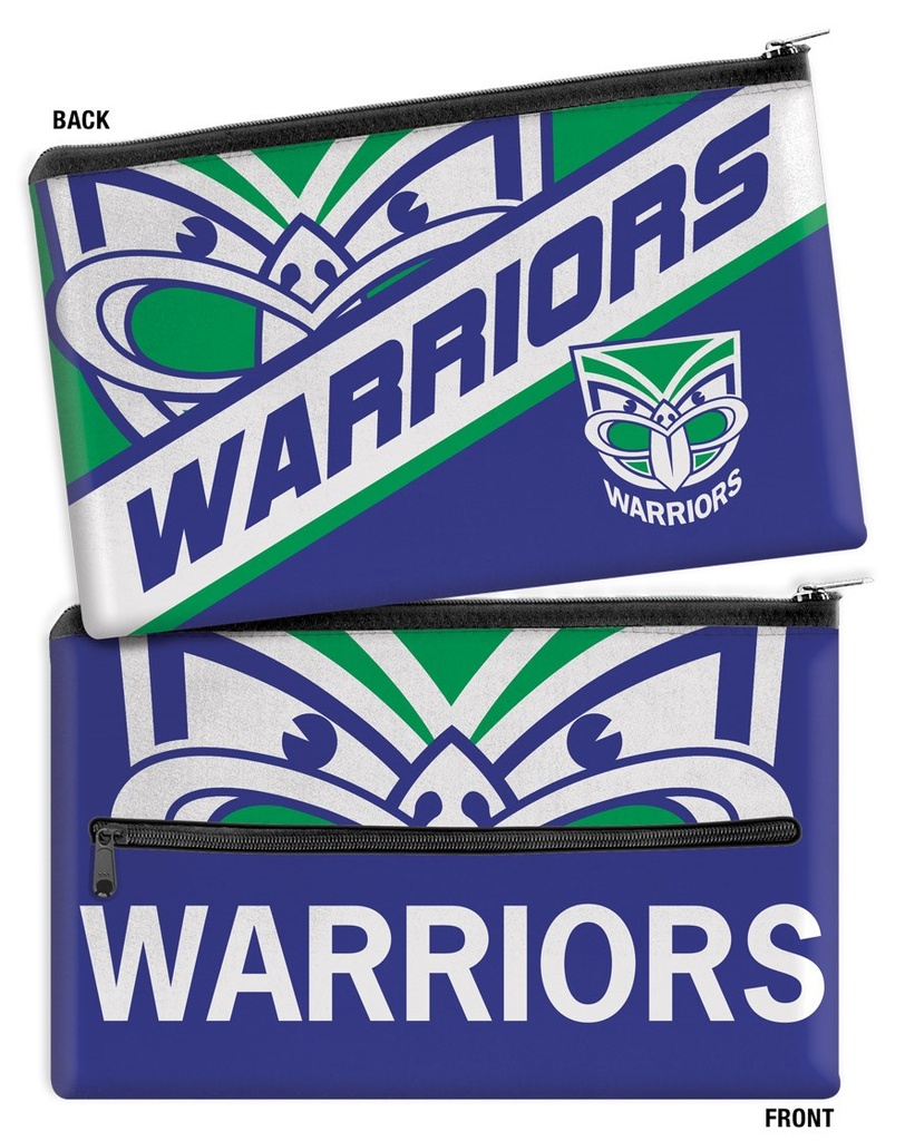 NRL New Zealand Warriors Neoprene Large Pencil Case
