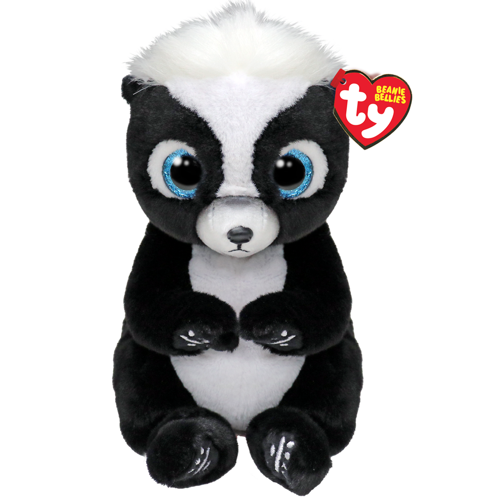 Rukus the Skunk Ty Beanie Bellies Regular