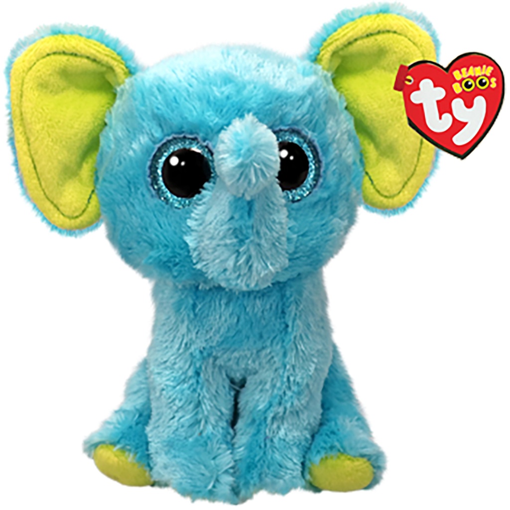 Trunkles the Blue Elephant Ty Beanie Boos Regular