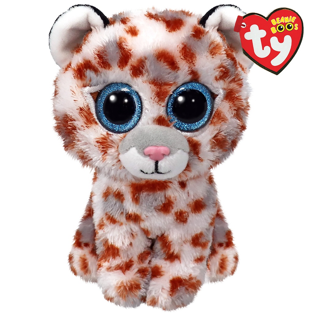 Coco the White Leopard Ty Beanie Boos Regular