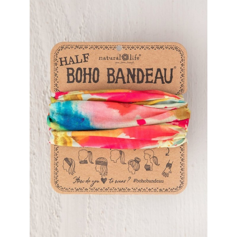 Boho Bandeau - Half Abstract Floral