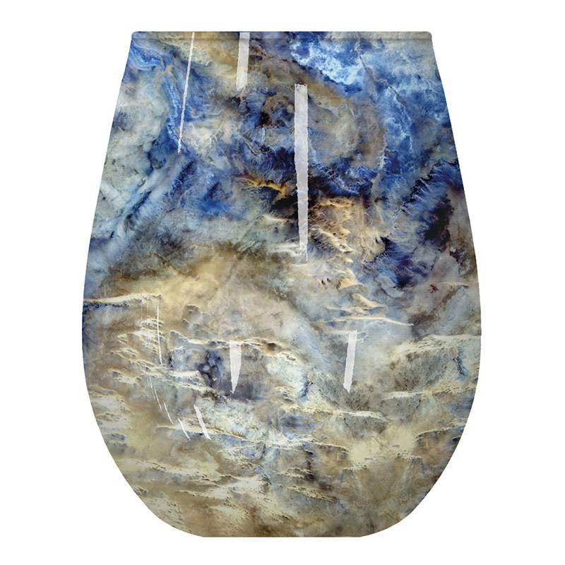 Vanilla & Cinnamon 380g Scented Soy Candle in Storm - Lily & Mae