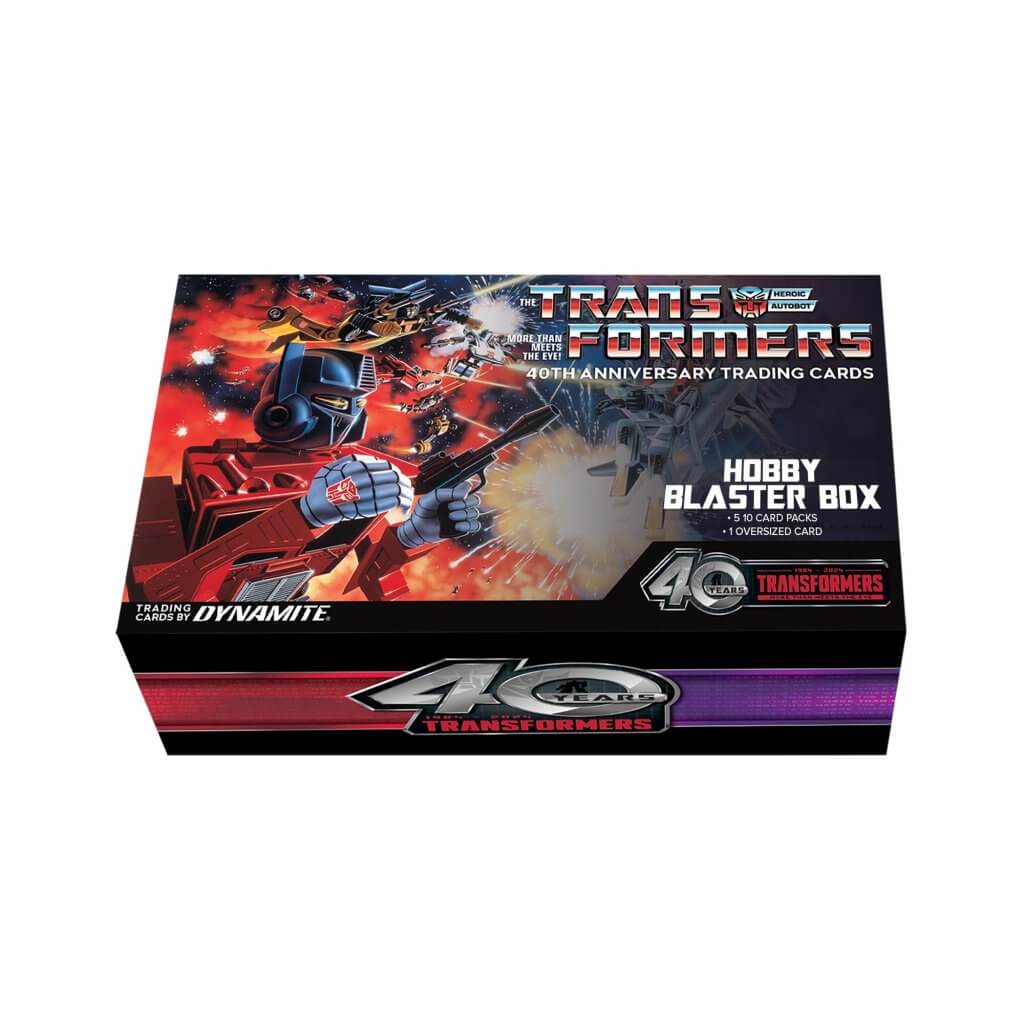 Transformers Collectible Trading Cards - 40th Anniversary Hobby Blaster Box