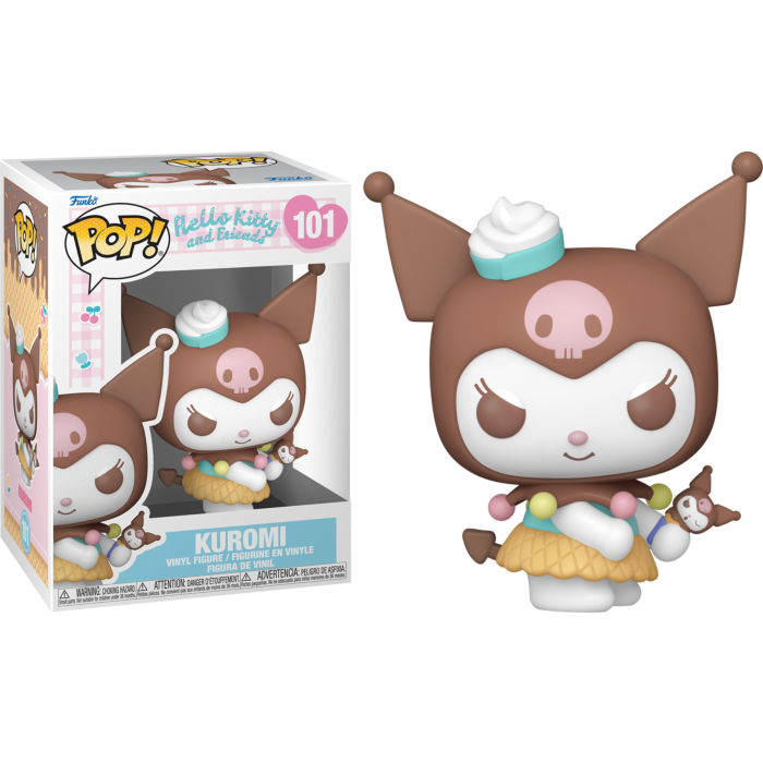 Hello Kitty and Friends - Kuromi with Ice Cream Cone Funko Pop! Vinyl Figure #101