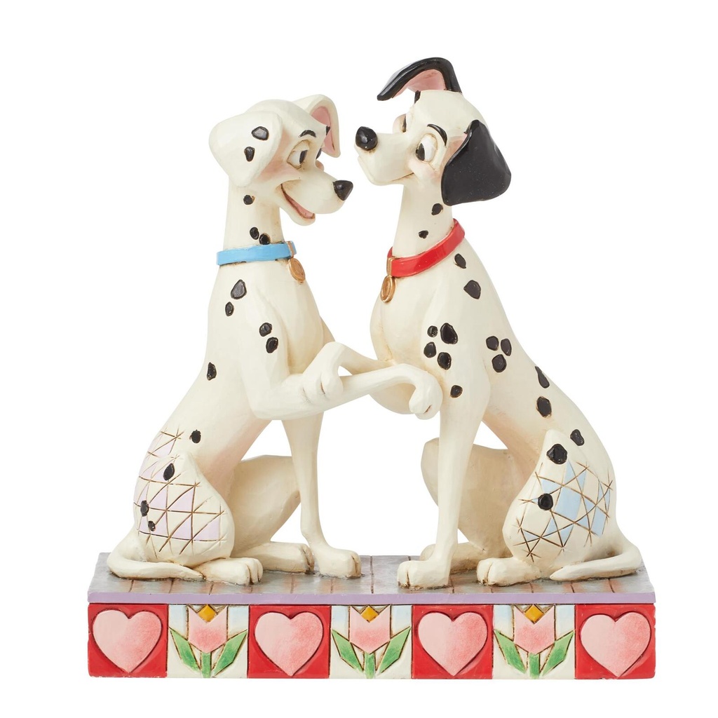101 Dalmatians: Pongo & Perdita Figurine - Disney Traditions by Jim Shore