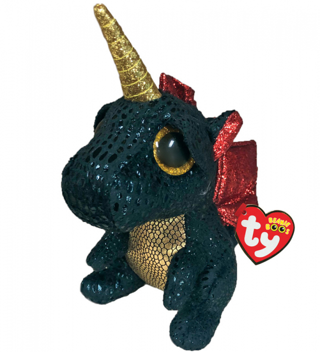 Grindal The Dragon with Horn - Ty Beanie Boos Regular