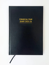 2025-2026 Financial Year Diary - A5 Week-To-View (WTV) Black