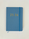 2025-2026 Financial Year Diary - A5 Day-To-A-Page (DTP) Blue