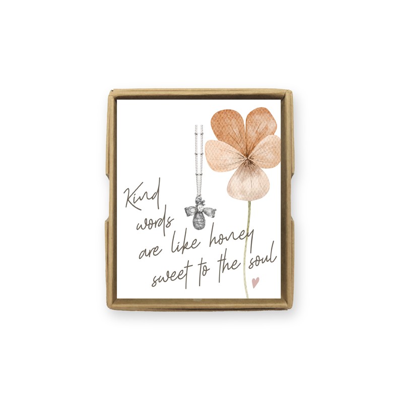 Beautiful Bee's Silver Plated Necklace - Artique