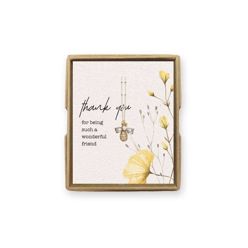 Beautiful Bee's Gold Plated Necklace - Artique