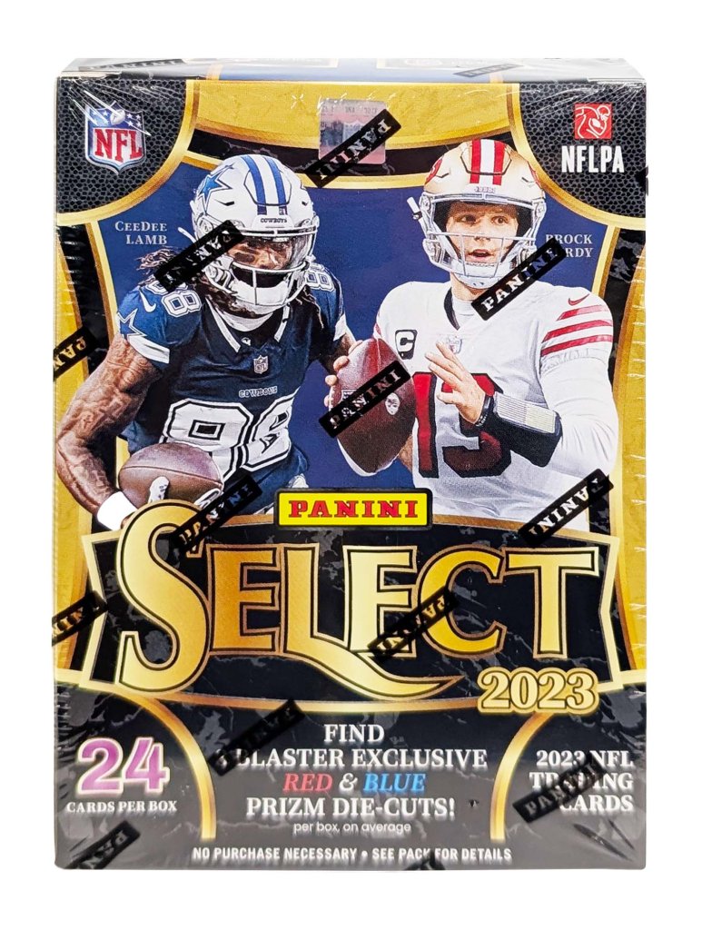 Panini NFL 2024 Select Football Trading Cards - Blaster Box
