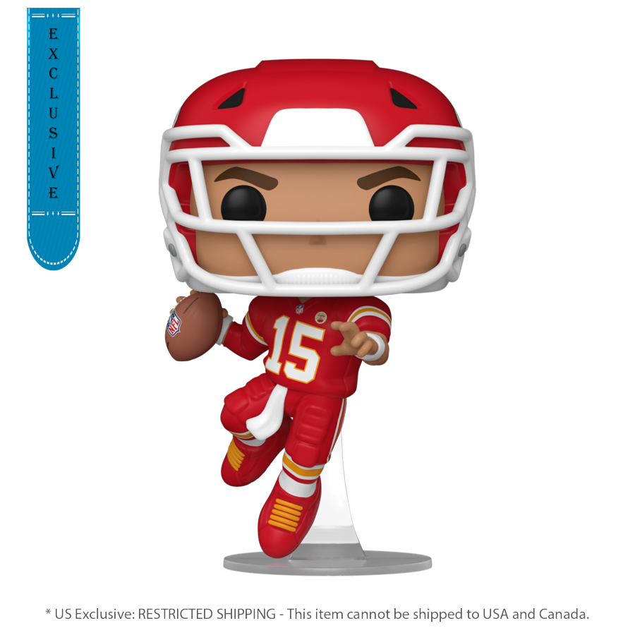 NFL: Chiefs - Patrick Mahomes II (Leaping) US Exclusive Funko Pop! Vinyl Figure