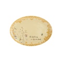 Beeutiful Bee's Giving Plate - Yellow Oval