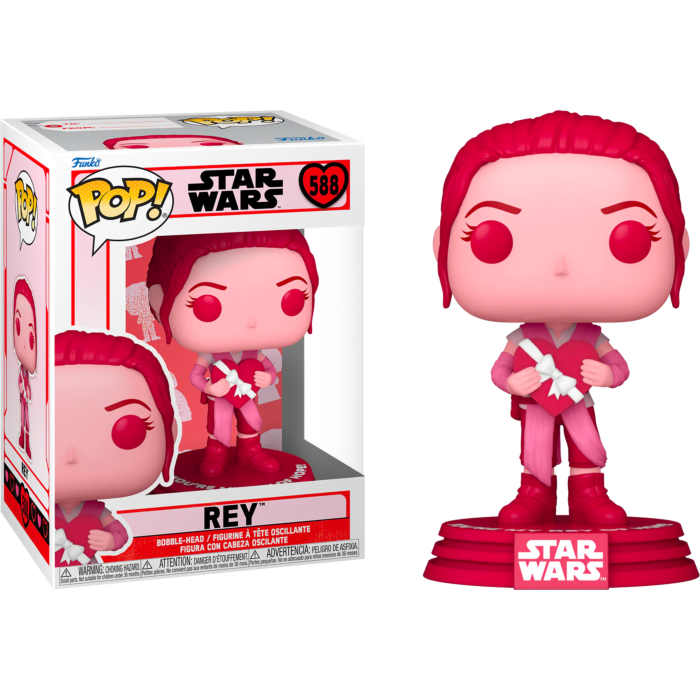 Star Wars - Rey Valentine Funko Pop! Vinyl Figure #588