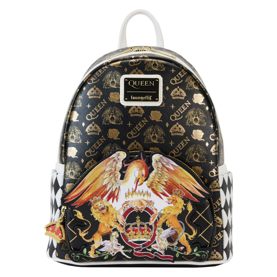 Queen - Logo Crest Mini Backpack - Loungefly
