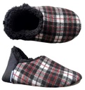 Slumbies Mens Flannel Cut Back Large Black