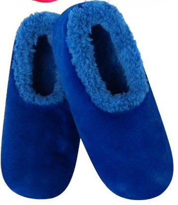 Slumbies Womens Dreamy Velvet Small Bright Blue
