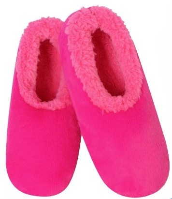 Slumbies Womens Dreamy Velvet Large Bright Pink