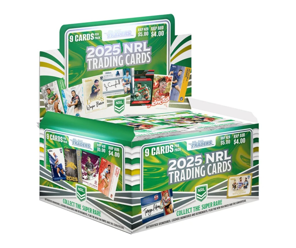 2025 NRL Traders Sealed Booster Box