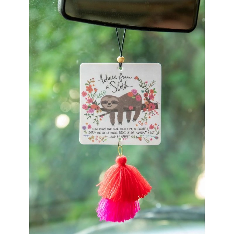 Air Freshener Advice From a Sloth (Pine Scent)
