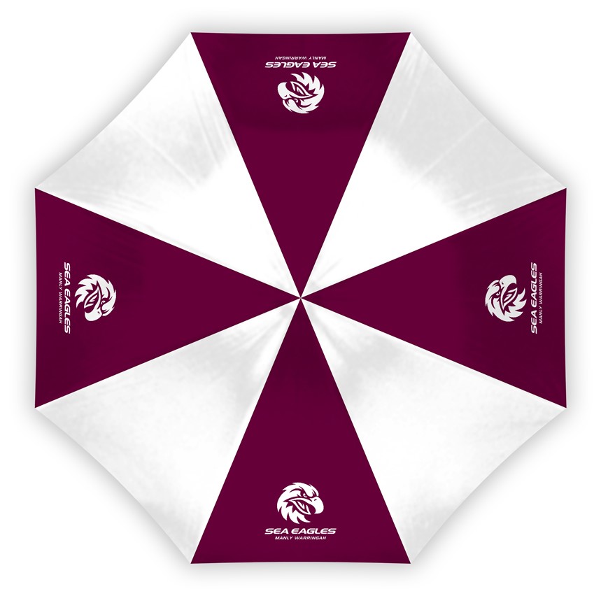 NRL Manly Warringah Sea Eagles Compact Umbrella