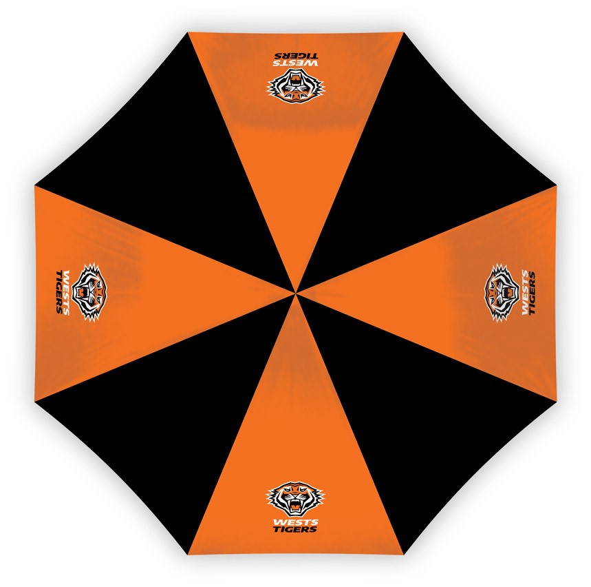 NRL Wests Tigers Compact Umbrella