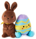 Hallmark Better Together Magnetic Plush - Easter Chocolate Bunny and Egg