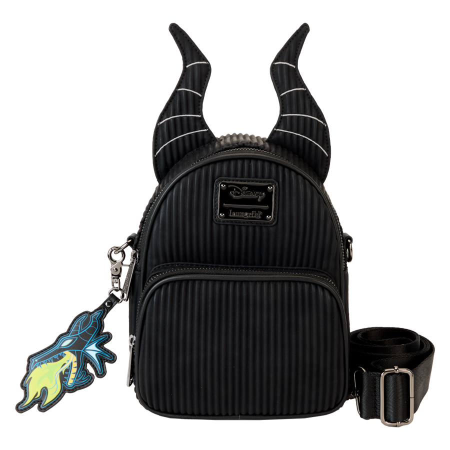 Disney Villains - Maleficent Convertible Mini Backpack - Loungefly